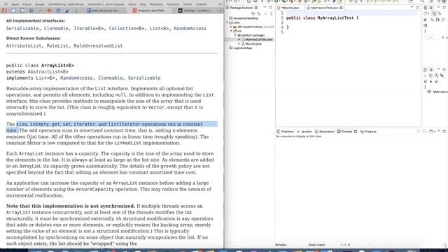 Lists Interface and ArrayList in Java смотреть онлайн