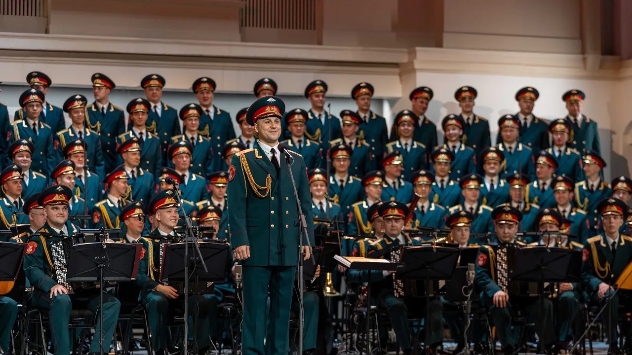 Песня военных музыкантов, солист – Станислав Рязанцев, февраль 2024 смотреть онлайн