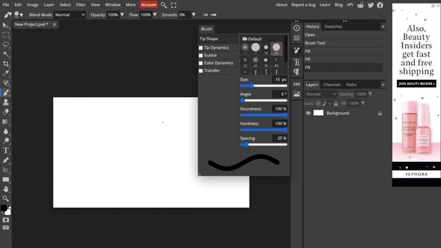 How To Draw On Photopea | Photopea Tutorial смотреть онлайн