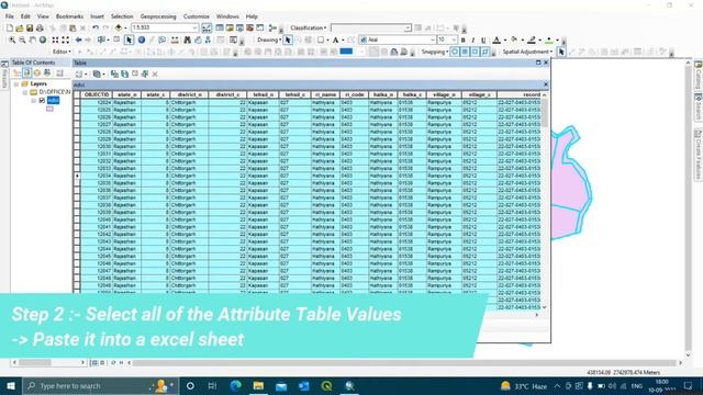 RENAME ATTRIBUTE TABLE COLUMN NAME IN ARCMAP | ARC GIS TUTORIAL | #ARCGIS #EASY TRICKS смотреть онлайн