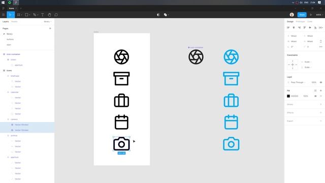 Figma | How to make a bulletproof Icons. смотреть онлайн