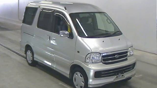 2001 DAIHATSU ATRAI 7 CX S221G - Japanese Used Car For Sale Japan Auction Import смотреть онлайн