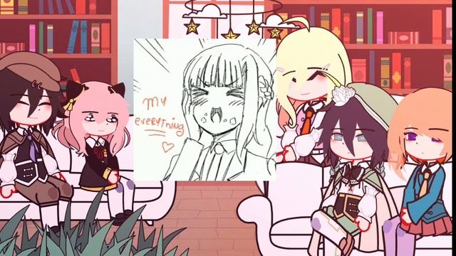 Fandoms react to/Part 1/yttd, drv3,s×f, bsd, genshin/Kaede, Sara, Venti, Anya, Ranpo/bad eng смотреть онлайн