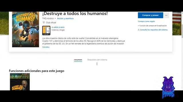 Juego gratis XBOX ONE sin Gold Febrero 2021 | February Games without Gold 2021 | Destroy All Humans смотреть онлайн