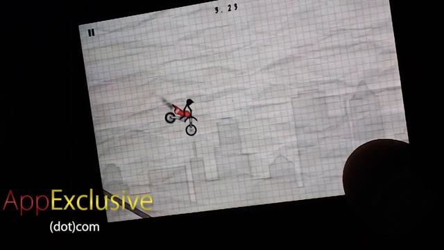 Stick Stunt Biker iPhone app Gameplay and Review смотреть онлайн