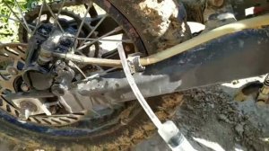 Как за 3 минуты прокачать задний тормоз ТТР 125, когда он не прокачивается обычным способом