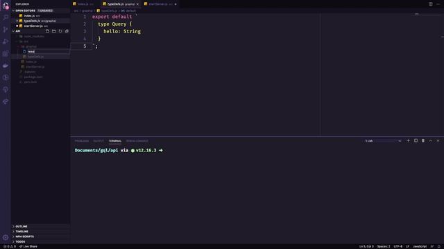 API GraphQL: Configurando servidor com Apollo Server e MongoDB com Mongoose - Aula #03 смотреть онлайн