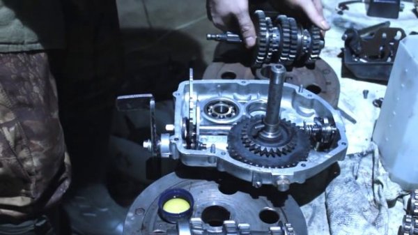 Сборка коробки передач мотоцикла Урал. Часть 3. заключительная.