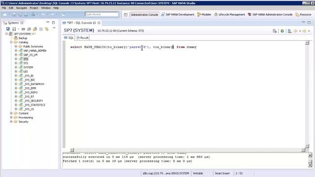 SAP HANA Academy - SQL Functions: Hash SHA256 [SPS 08] смотреть онлайн