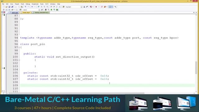 Creating a Port Class Template in C++ смотреть онлайн