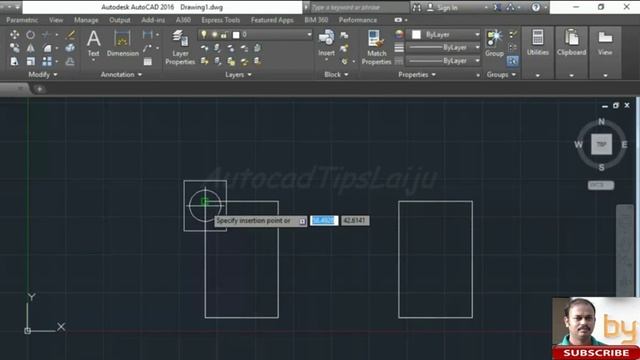 Blocks and Purge: Autocad 2016 cad software - online autocad classes Part 30-30 смотреть онлайн