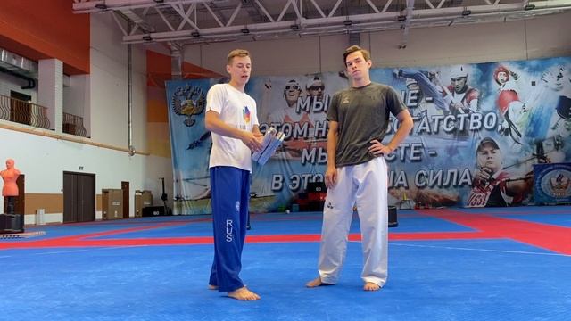 Отработка защиты в ТХЭКВОНДО/ TAEKWONDO Defense смотреть онлайн