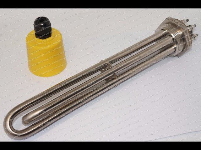 Нержавеющий ТЭН 3кВт из Китая. Распаковка от канала Сибирский обычай смотреть онлайн