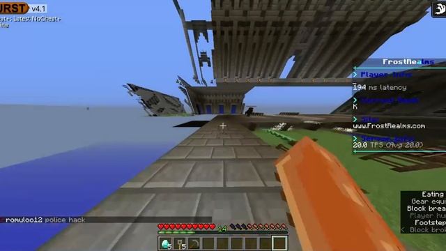 Minecraft- AutoMine - Wurst Hack Client смотреть онлайн