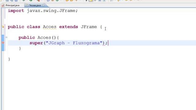 [JAVA] Tutorial básico - SWING e JGraph - Parte 01 смотреть онлайн