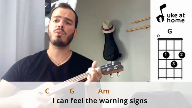 Oasis - Half The World Away | Ukulele tutorial смотреть онлайн