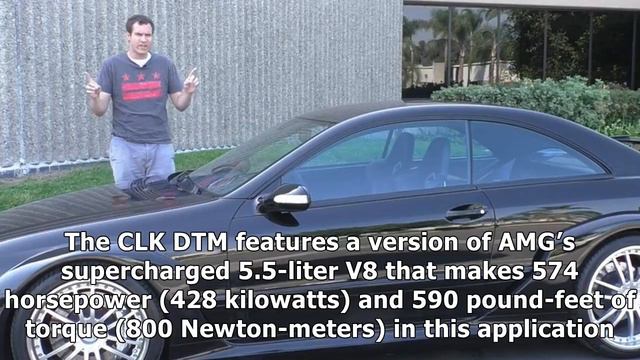 Mercedes clk dtm had some amazing weight-saving features смотреть онлайн