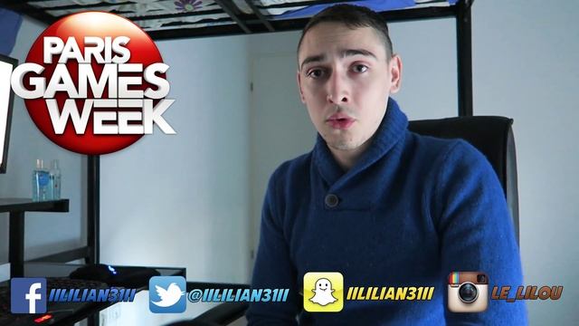 Je serai à la PARIS GAMES WEEK 2015 ! смотреть онлайн