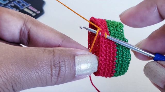 How To Crochet A Drum || Drum Pincushion || Crochet Decoration смотреть онлайн