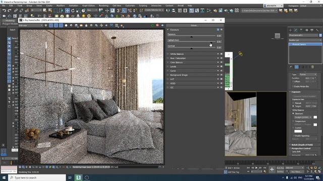 Interactive Rendering Using 3ds Max And V-Ray Next