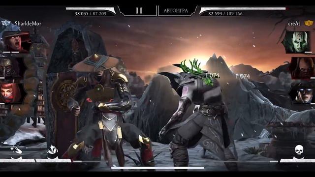 Забытая,но неплохая команда МК 11 в игре Mortal Kombat mobile смотреть онлайн