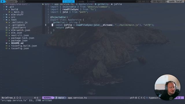 Elm Server-Side Rendering with NestJS - Initial Setup смотреть онлайн