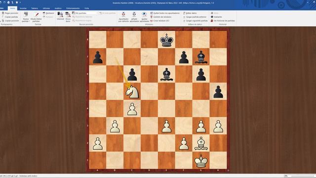 Análisis de la partida Kramnik vs Vokaturo смотреть онлайн