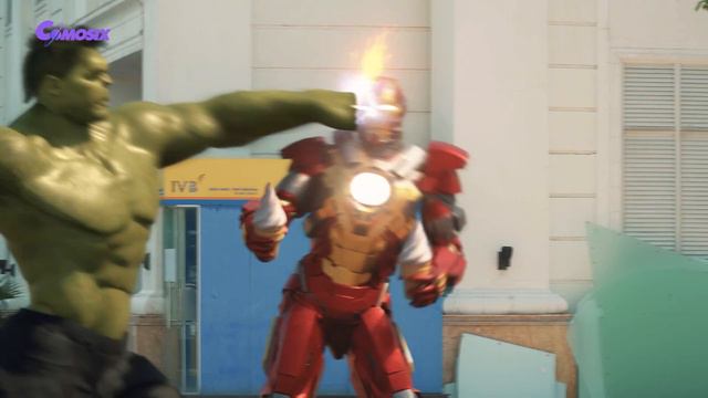 Transformers: The Last Knight - Bumblebee vs Hulk Fight Scene | Paramount Pictures [HD] смотреть онлайн