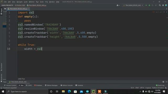 Computer Vision Basics Resize Images Using Trackbar. OpenCV & Python смотреть онлайн