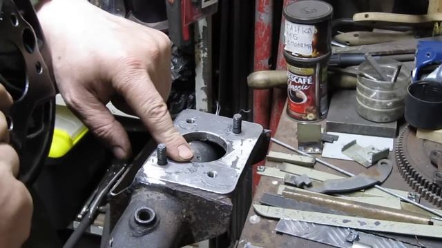 Ремонт "Оки", ч. 62 - переделка балки заднего моста закончена смотреть онлайн