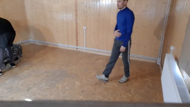 Тренировка 2, отрабатываем уходы от ударов в стиле Майка Тайсона... смотреть онлайн