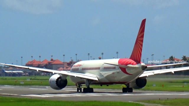 TATA Air India Boeing 787-8 Dreamliner Takeoff From Cochin Int'l Airport | Kochi To London Flight