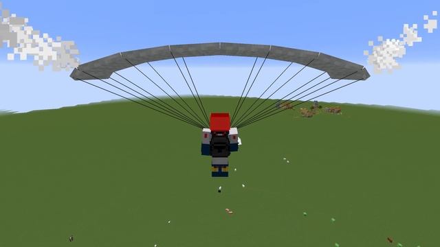ПАРАШЮТЫ В МАЙНКРАФТ. Parachute. ОБЗОР МОДОВ #42 смотреть онлайн
