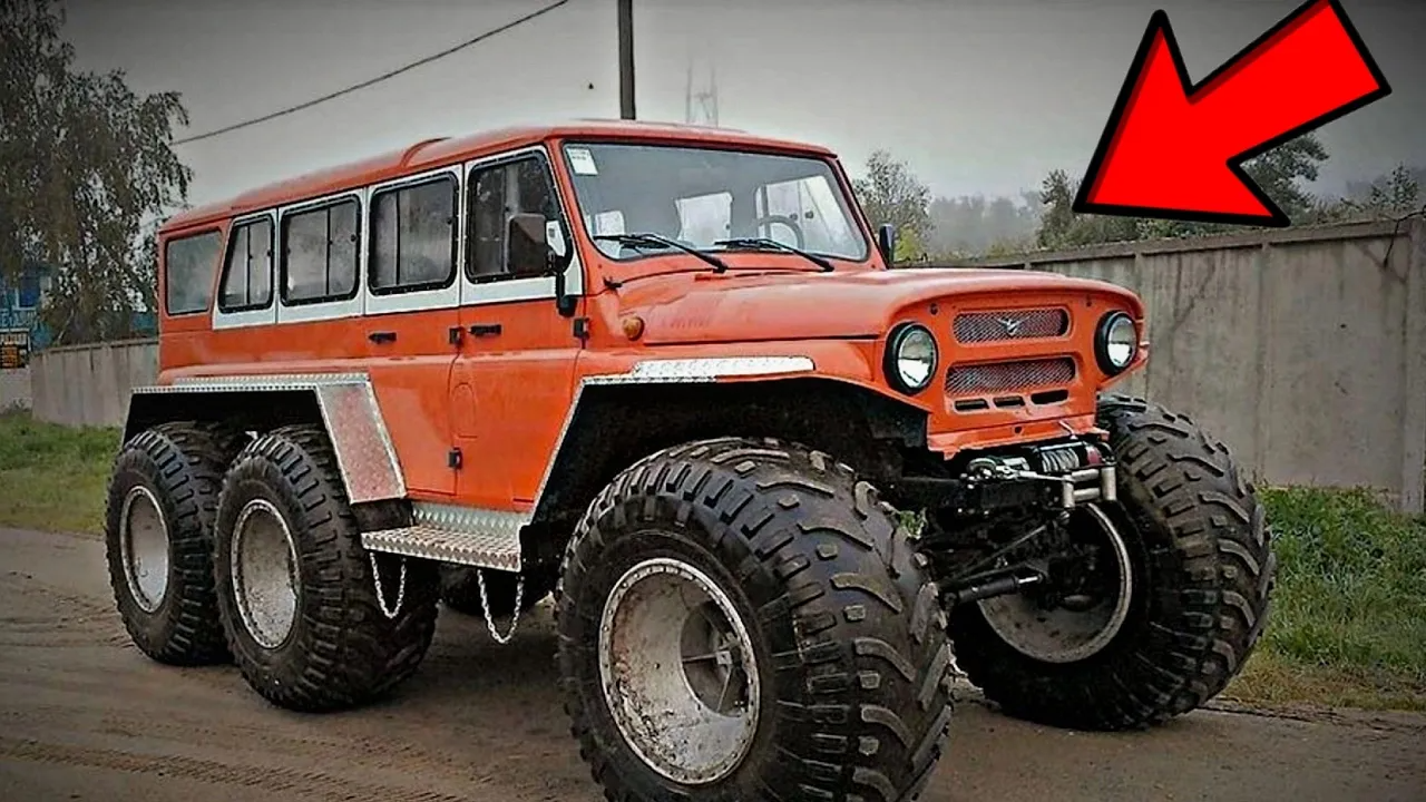 Редкие и необычные УАЗы о которых вы не знали. №6 смотреть онлайн