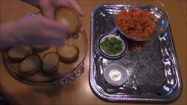 Брускета. Холодня закуска ( по итальянски) смотреть онлайн