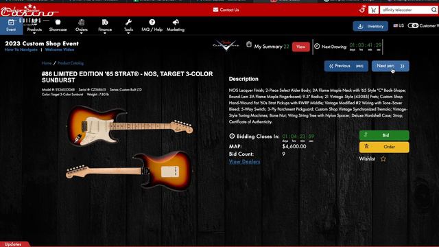 Fender Custom Shop Fall Dealer Event 2023 смотреть онлайн