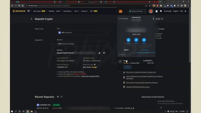 How To Transfer from MetaMask to Binance (Easy Steps) смотреть онлайн