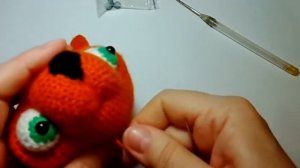 Рыжий кот, ч.1. Red-headed cat, р.1. Amigurumi. Crochet.  Амигуруми. Игрушки крючком.