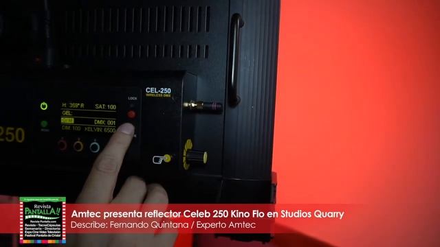 Celeb 250 Kino Flo luminaria, distribuye Amtec смотреть онлайн