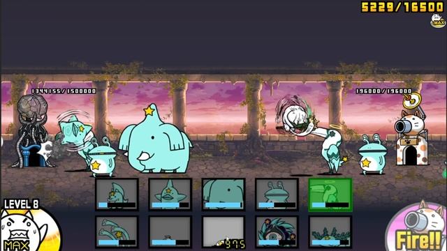 the battle cats but i use enemies (star alien) смотреть онлайн