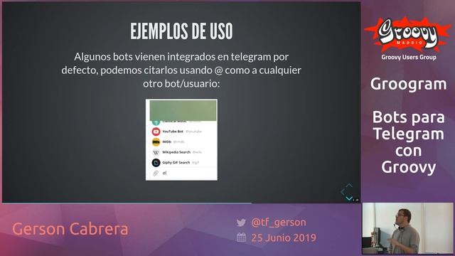 Groogram, ¡bots de telegram con groovy! смотреть онлайн