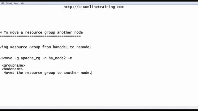 Move Hacmp Cluster Resource Group to another Node - clRGmove смотреть онлайн