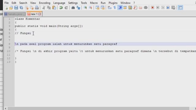 PRAKTIKUM PEMROGRAMAN JAVA (MODUL 1) смотреть онлайн