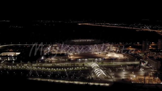 D-Log. Volgograd, Russia. Volgograd Arena is an international-class football stadium built in Volgo смотреть онлайн