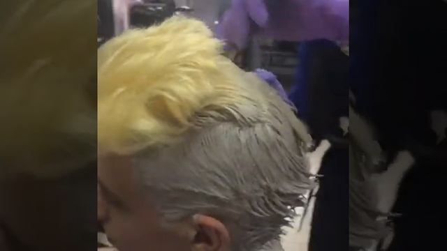 Стрижка и окрашивание мужское смотреть онлайн