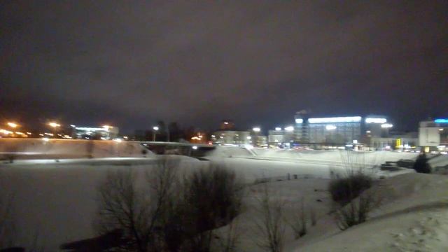 Вечерняя Тверь зимой смотреть онлайн