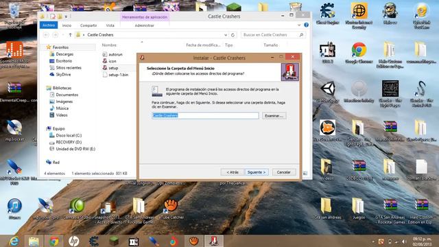 Como descargar Castle Crashers para PC windows 8 y 7 completamente FULL y HD :) смотреть онлайн