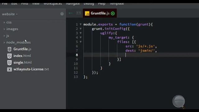 How to minify javascript files using grunt uglify plugin смотреть онлайн