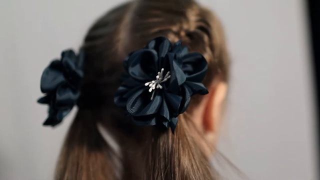 Бант для волос Хелен (темно-сланцевый) ТМ PONTTERRA смотреть онлайн