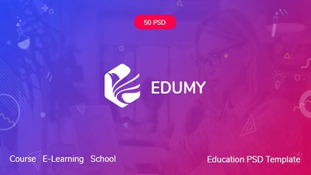 Edumy - LMS Online Education Course & School PSD Template | Themeforest Website Templates and Theme смотреть онлайн
